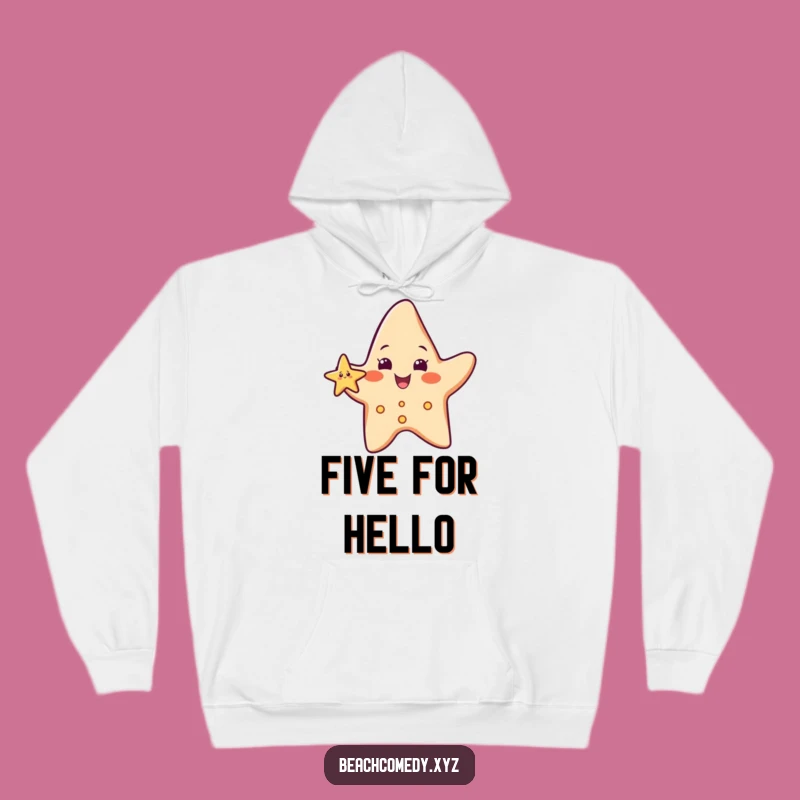 Funny Starfish Hoodie: Cozy Beach Greeting Sweatshirt, Ultimate Funny Gift